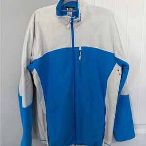 Helly Hansen Men's Performance Jacket in Blue and White